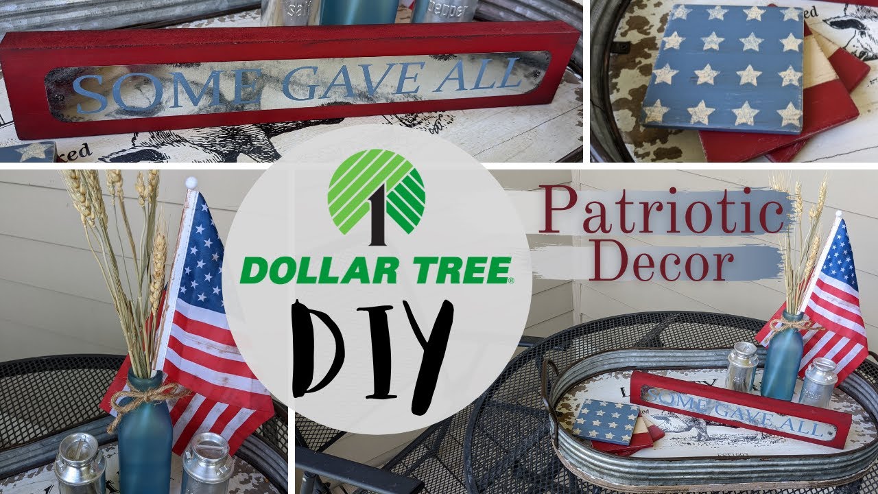 Dollar Tree DIY Patriotic Decor