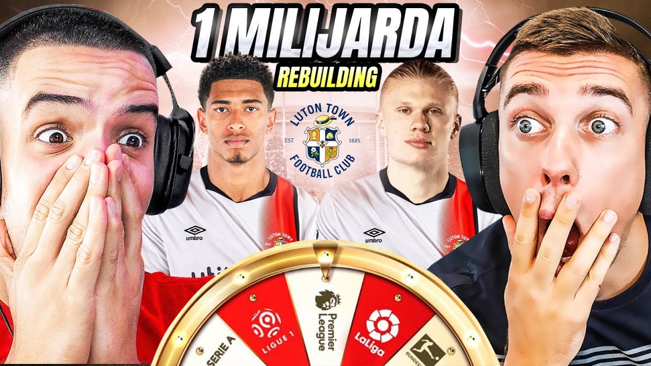 1 MILIJARDA SPIN THE WHEEL LUTON REBUILDING SA VEKIJEM!