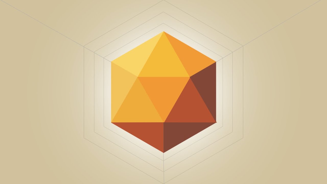 Photoshop Tutorial | Polygon Logo Design