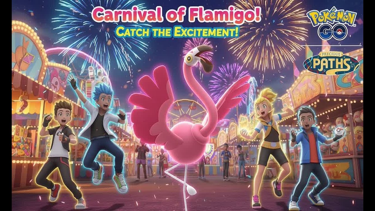 Pokemon go Carnival of Flamigo Live