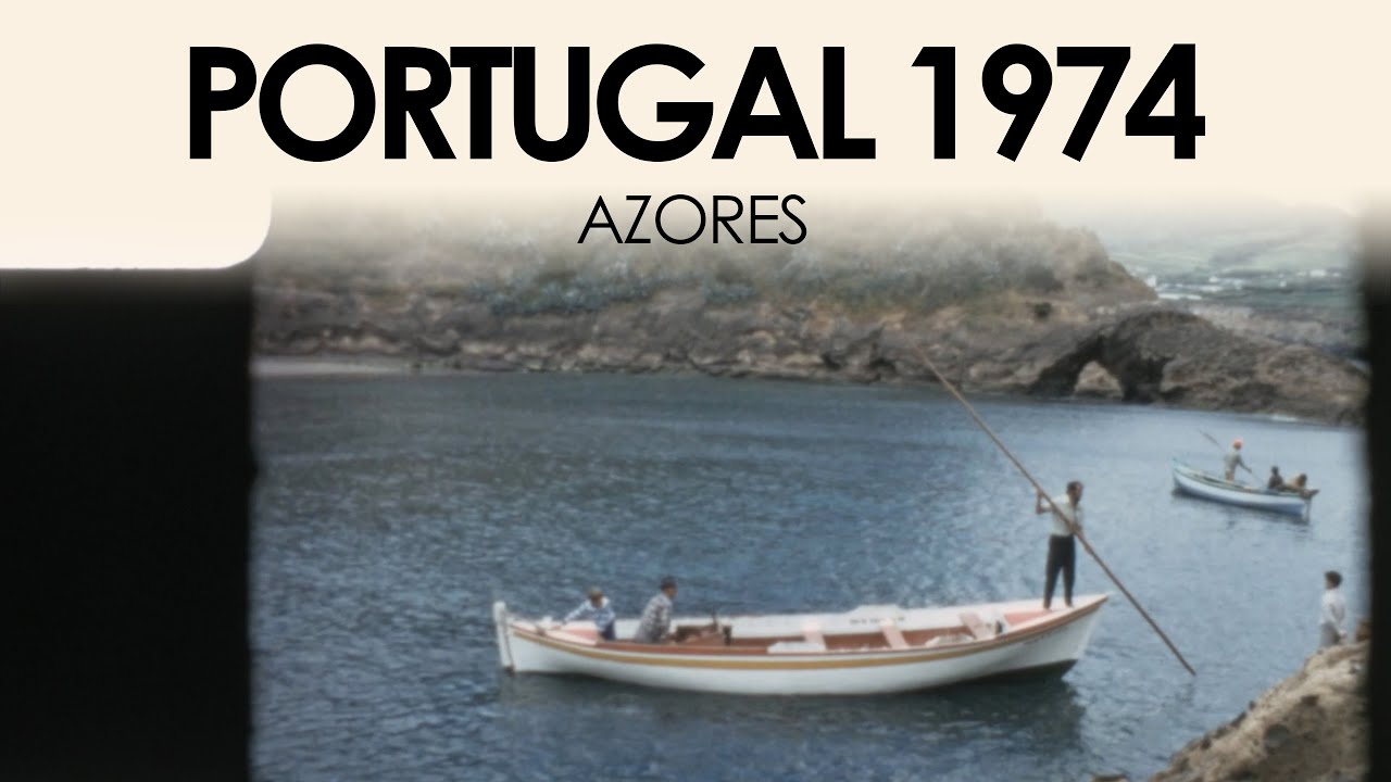 Archive footage of the Azores & S&atilde;o Miguel Island in the 1970s | Portugal travel 8mm home movie