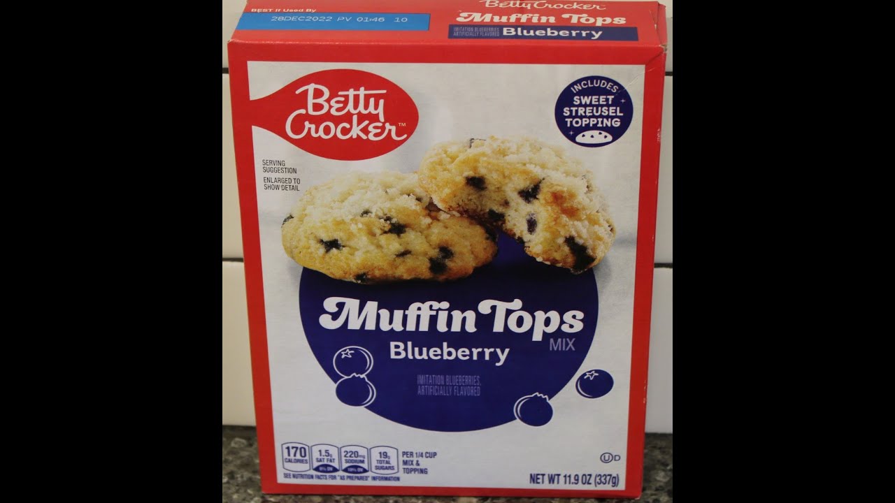 Betty Crocker Blueberry Muffin Tops Review