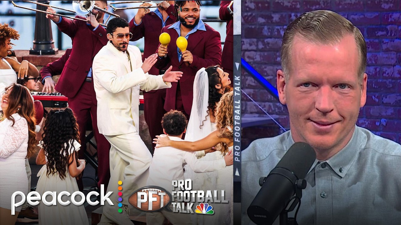 Chris Simms on meeting Bad Bunny before Super Bowl LX halftime show | Pro Football Talk | NFL on NBC