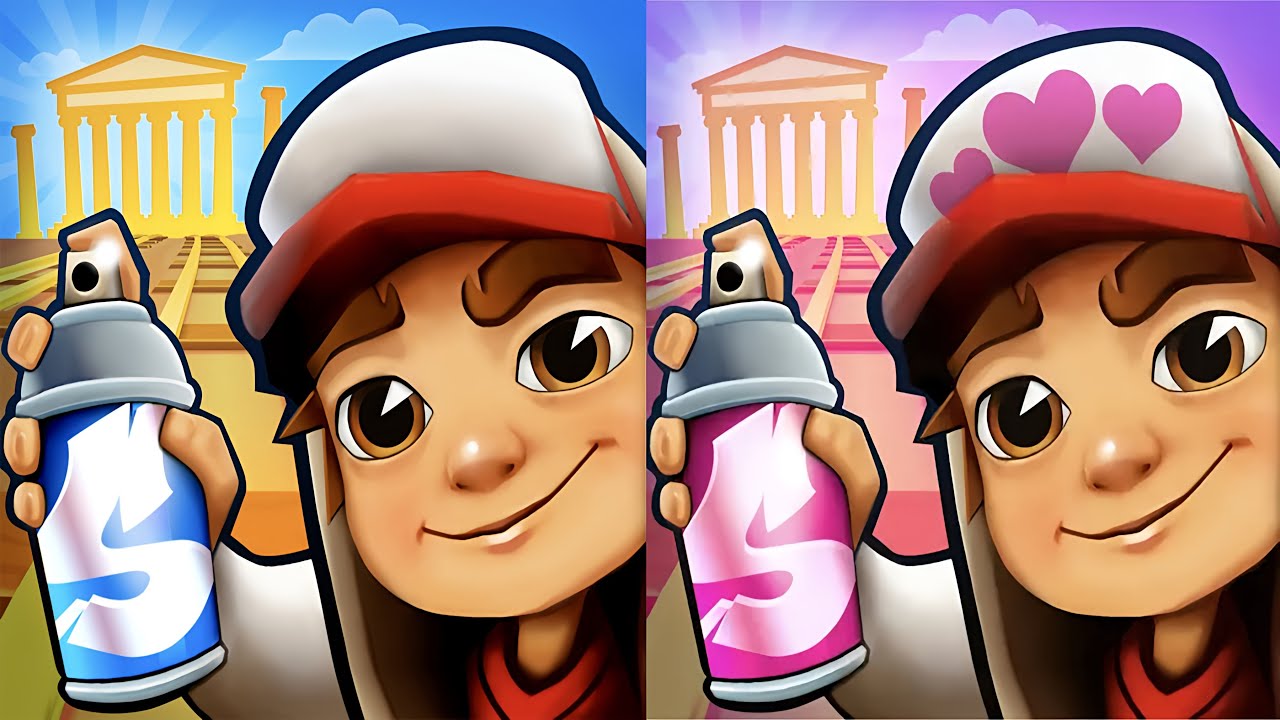 Subway Surfers : Greece 2022 🆚 Love Odyssey Greece 2024