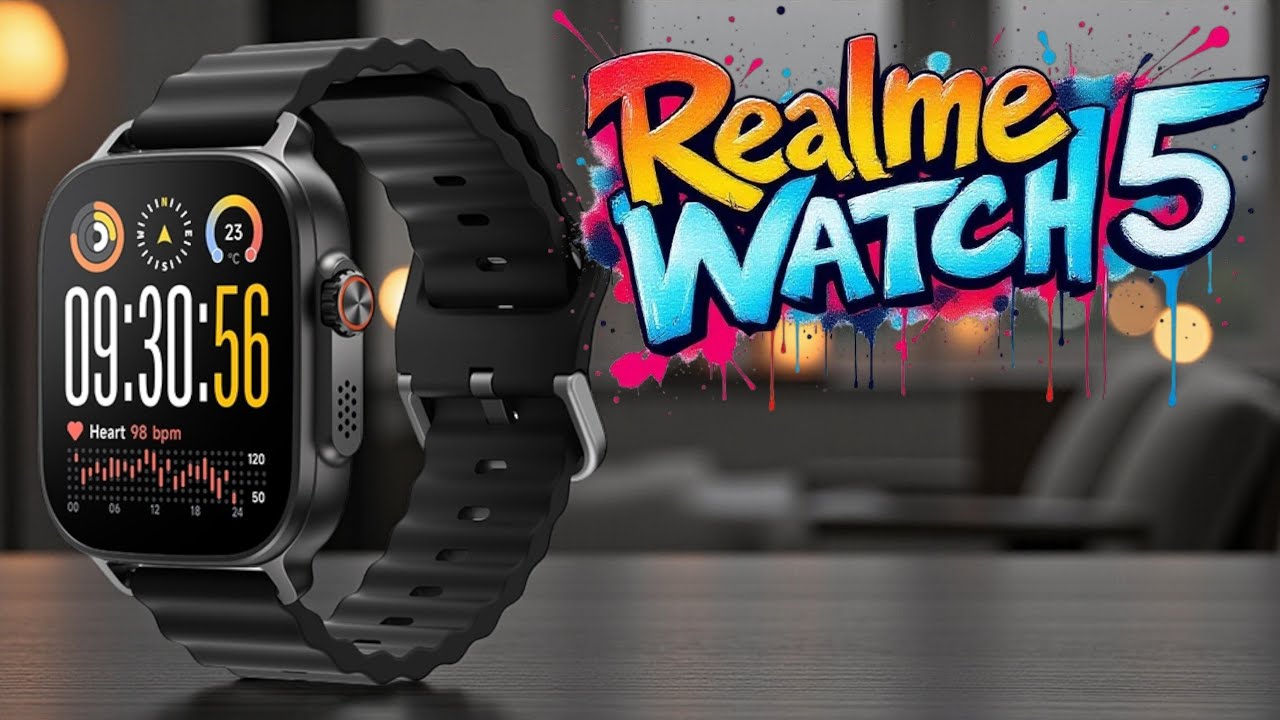Test de la realme Watch 5 : l’essentiel d’une montre connectée abordable