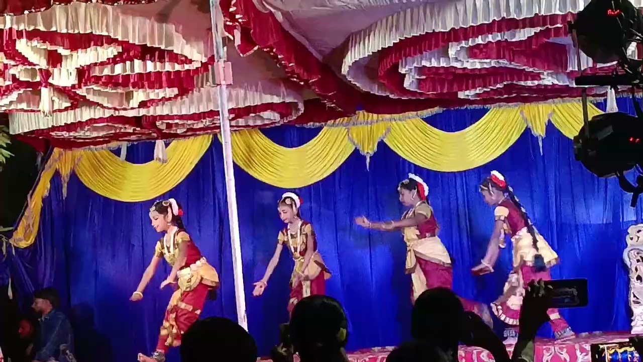 My daughter's dance performance at Kailasheshwar temple panchasheelanagar
