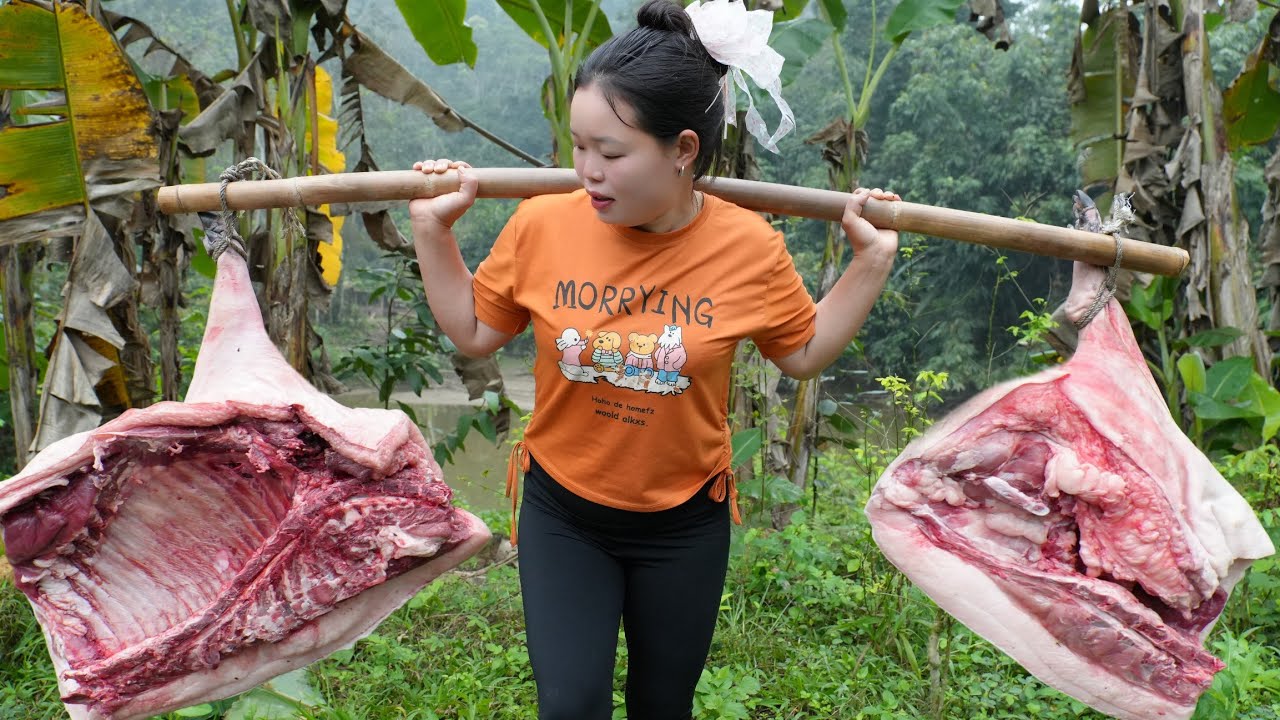 The 30-Day Marinating Process and How to Make Smoked Pork for Sale at the Market.