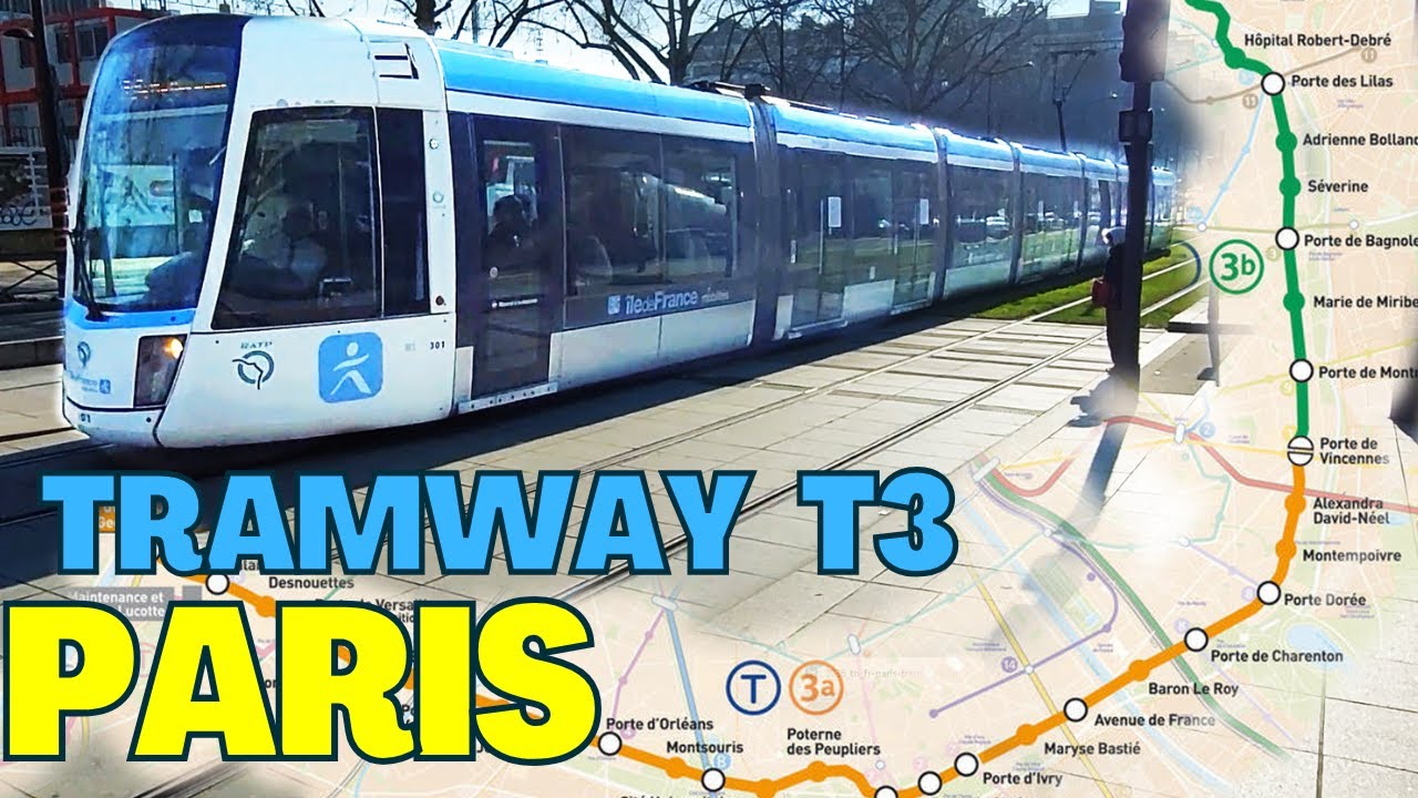 Enjoy A Relaxing Paris Tram Ride Through The City Streets