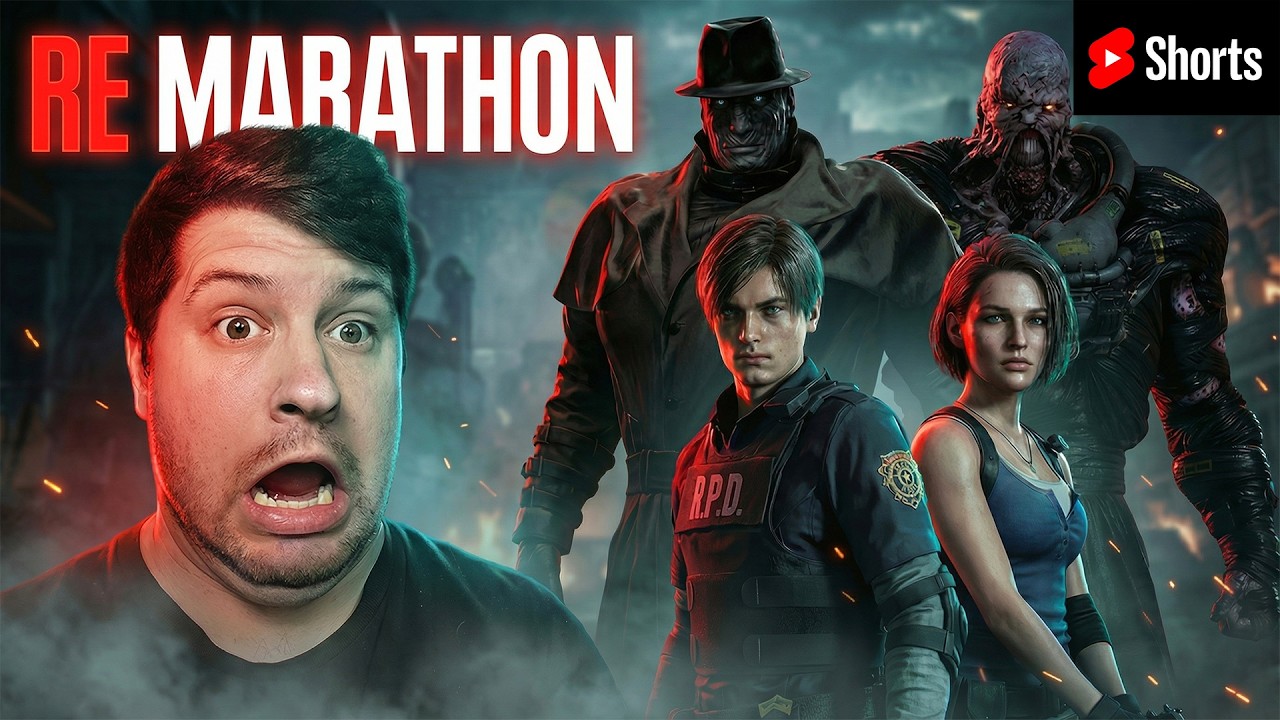 Resident Evil 2 Marathon | Part 3 #shorts