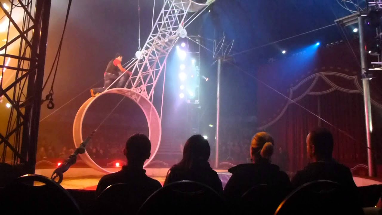 USA - Todesrad / Unfall-Sturz am Todesrad / Circus / accident