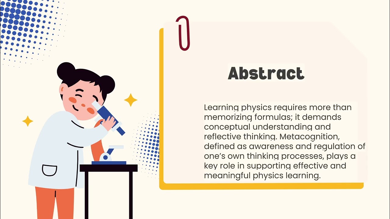 049_Alisa Dita Susana_B_The Role Of Metacognition in Learning Physics