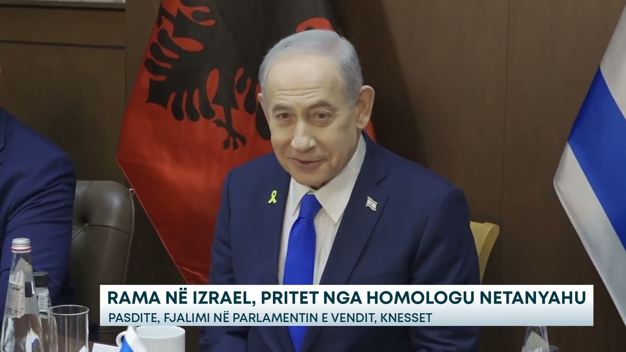 Rama në Izrael, pritet nga homologu Netanyahu