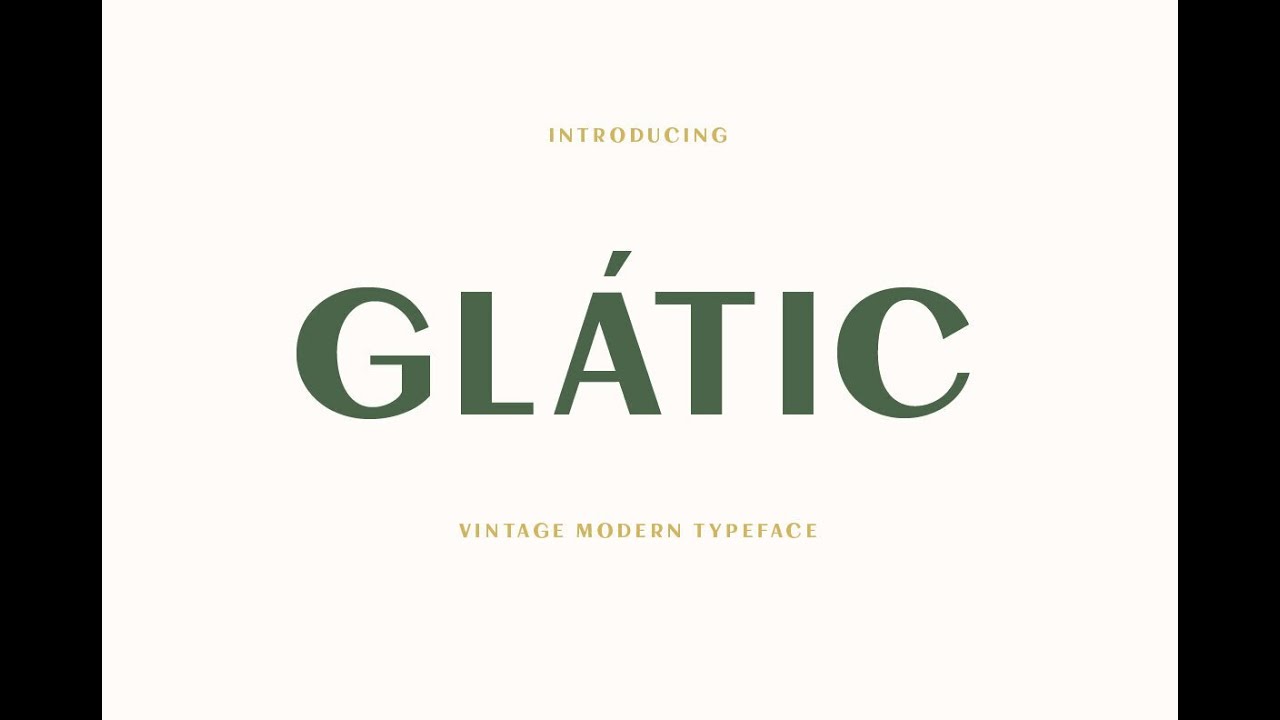 Glatic Font Download