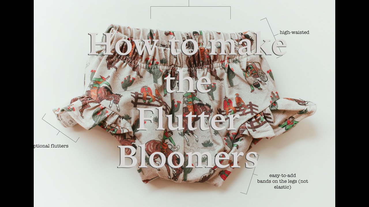 How to Make Flutter Bloomers