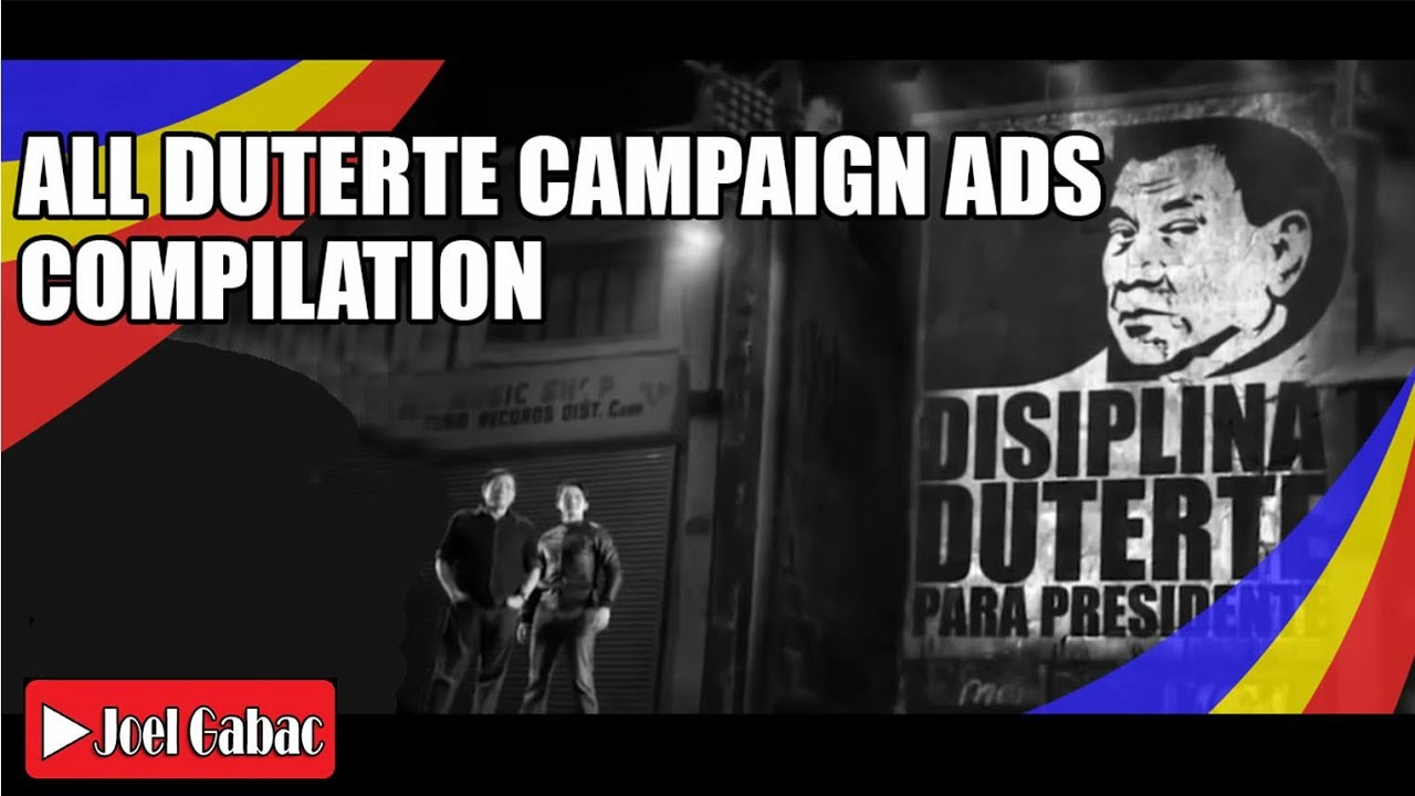 DUTERTE CAMPAIGN ADS COMPILATIONS