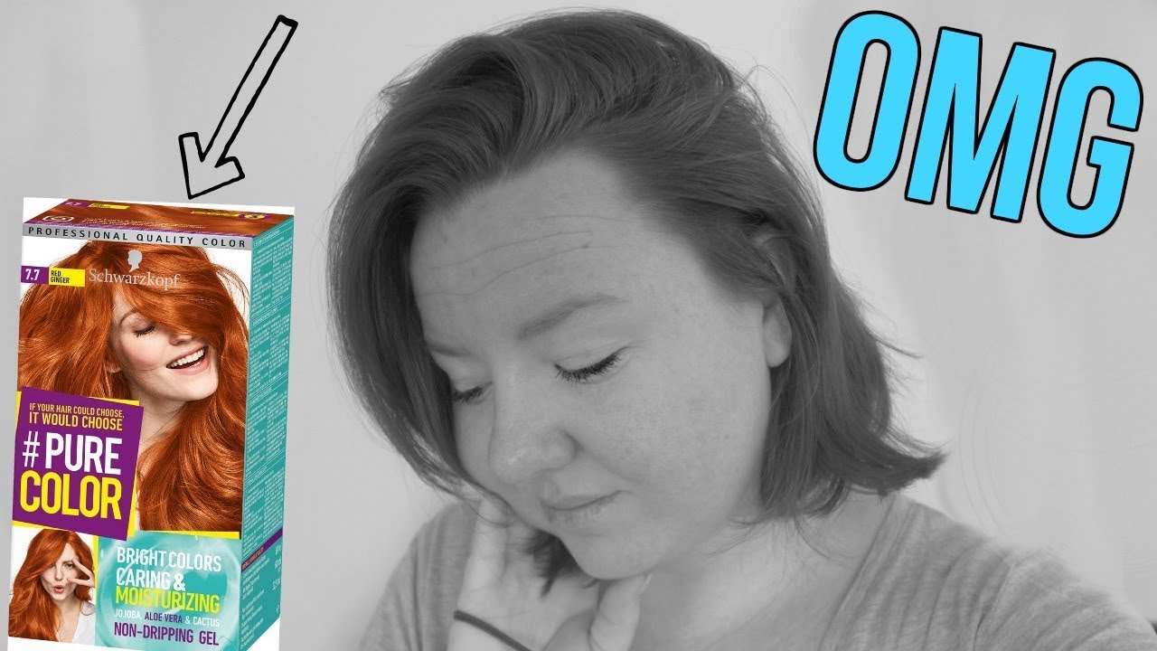 Was this a mistake? 😱 (Schwarzkopf pure color) | Life with freckles