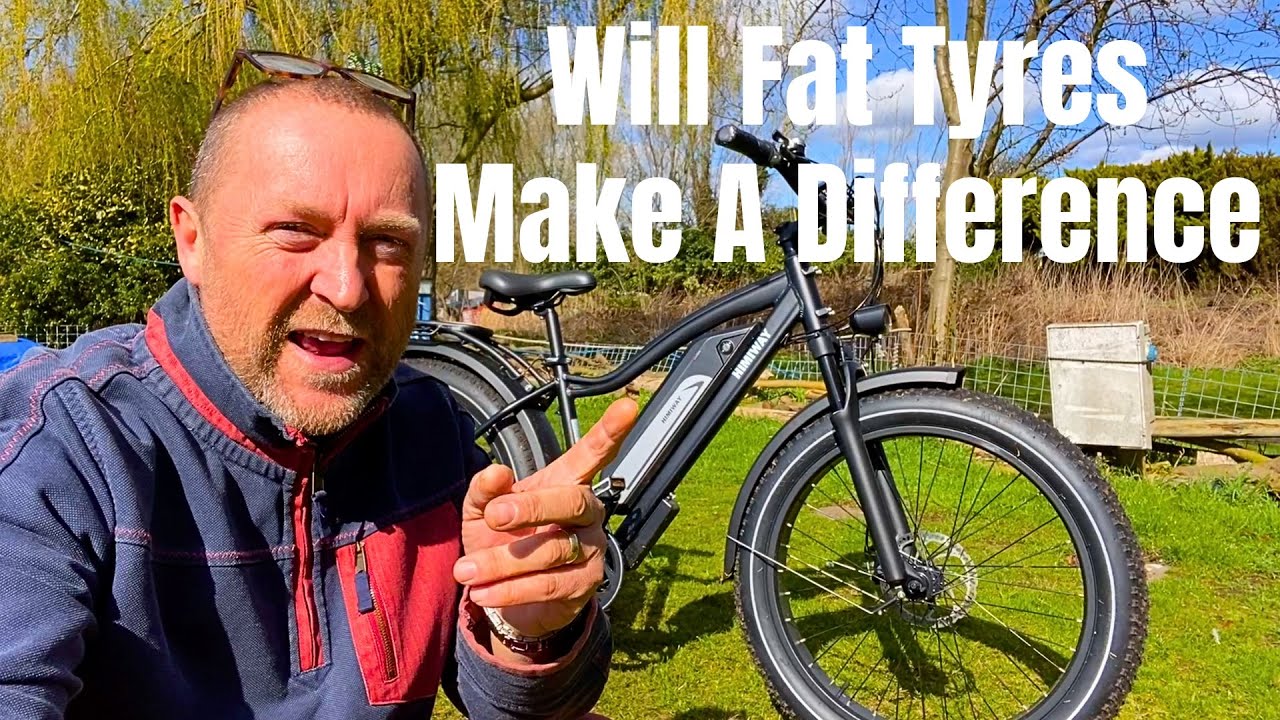 Himiway Cruiser Fat Tyre E Bike Making Narrowboat Living A Bit Easier For a Trip To The Shop