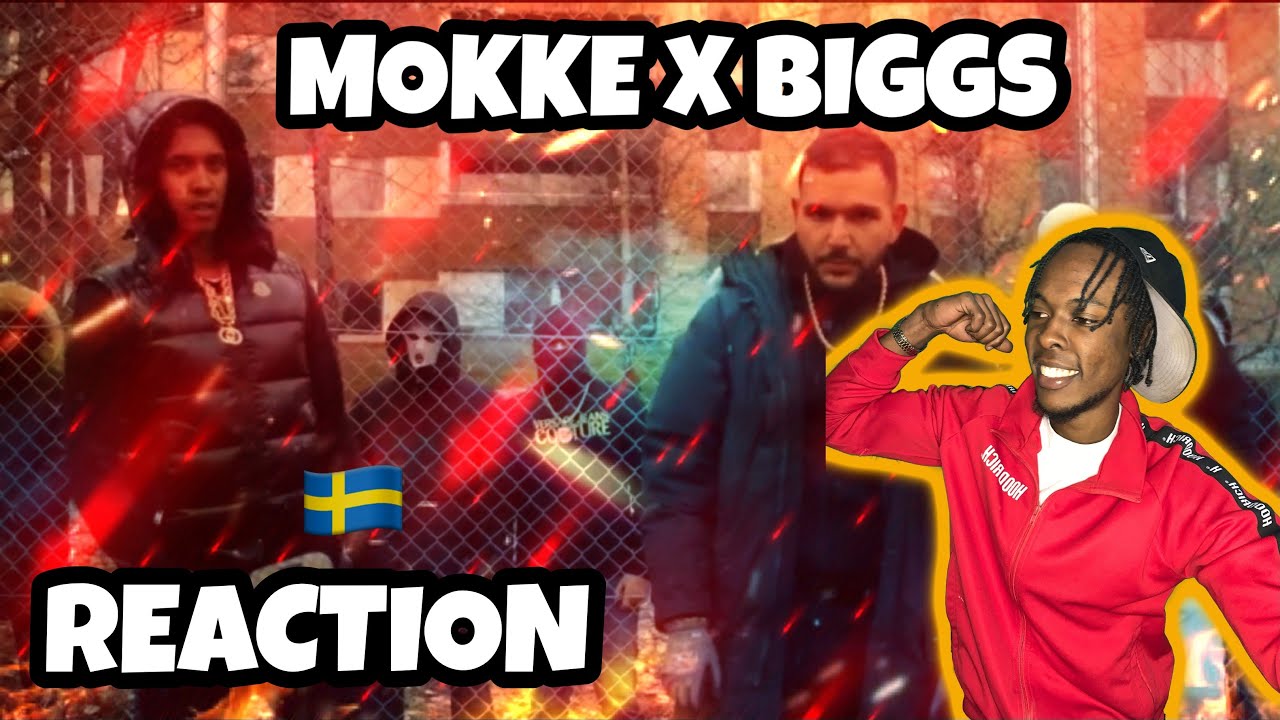 AMERICAN REACTS TO SWEDISH RAP! Mokke, Biggs - Badman (ENGLISH SUBTILTES)