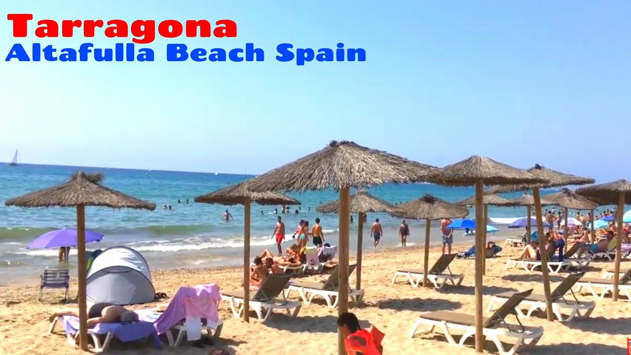 Altafulla Tarragona Beach Walking Tour in Sept 2021 | Best Beaches in Spain