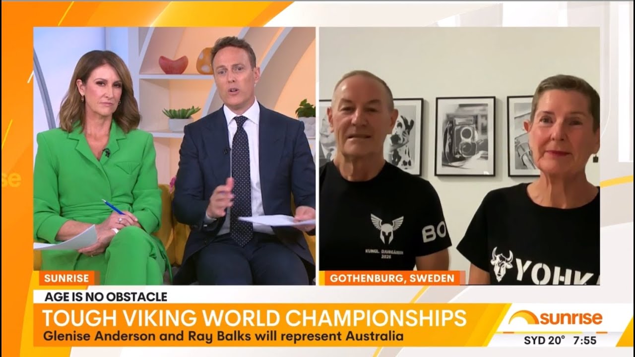 YOHKA Athletes on Channel 7 Sunrise | Glenise Anderson & Ray Balks to OCR Worlds 2025