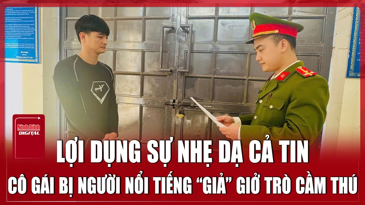Lập tài khoản Facebook ảo để giở trò đồi bại với thiếu nữ | Ninh Bình Digital