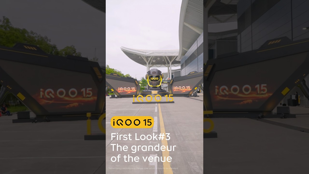 iQOO Global  |  iQOO 15 First Look - The grandeur of the venue