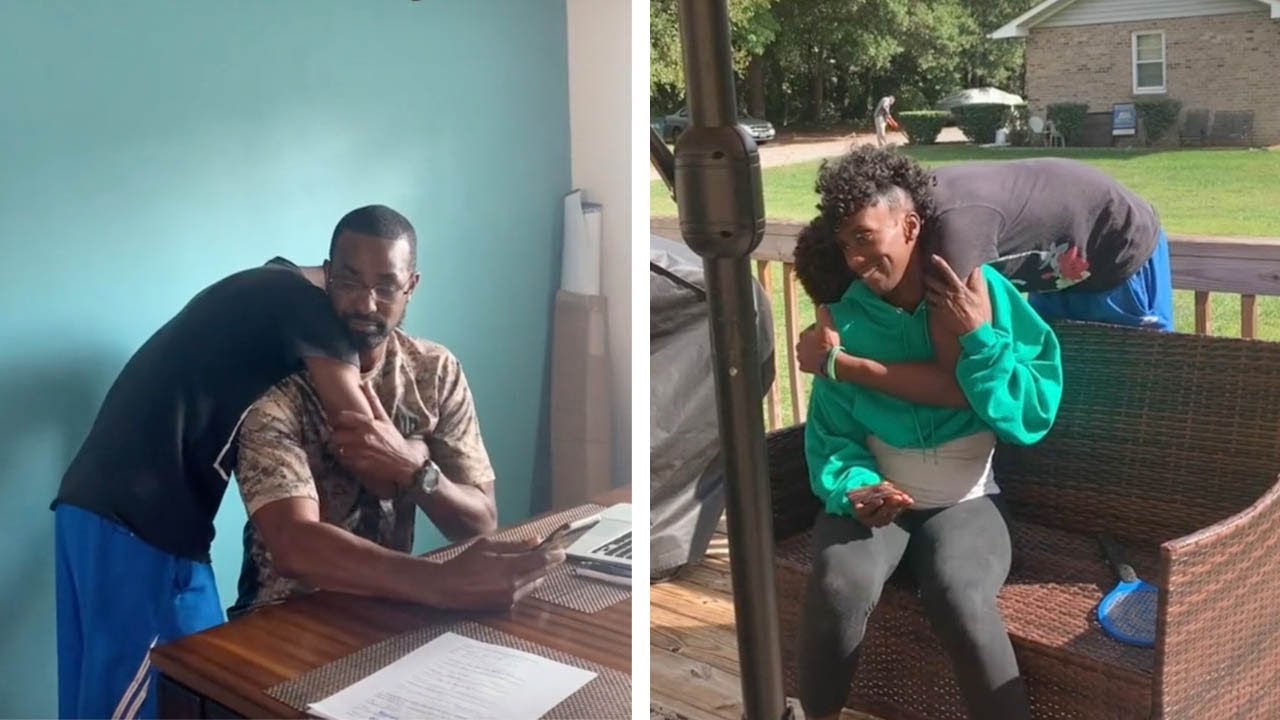 Brother Hugs Family Randomly To Get Honest Reactions