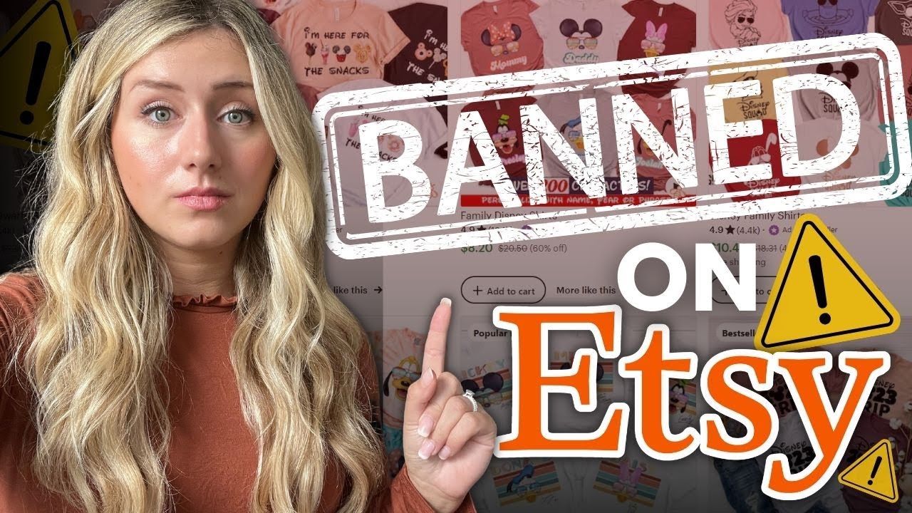 Самые нарушающие авторские права объявления на Etsy, которые НИКОГДА не следует публиковать