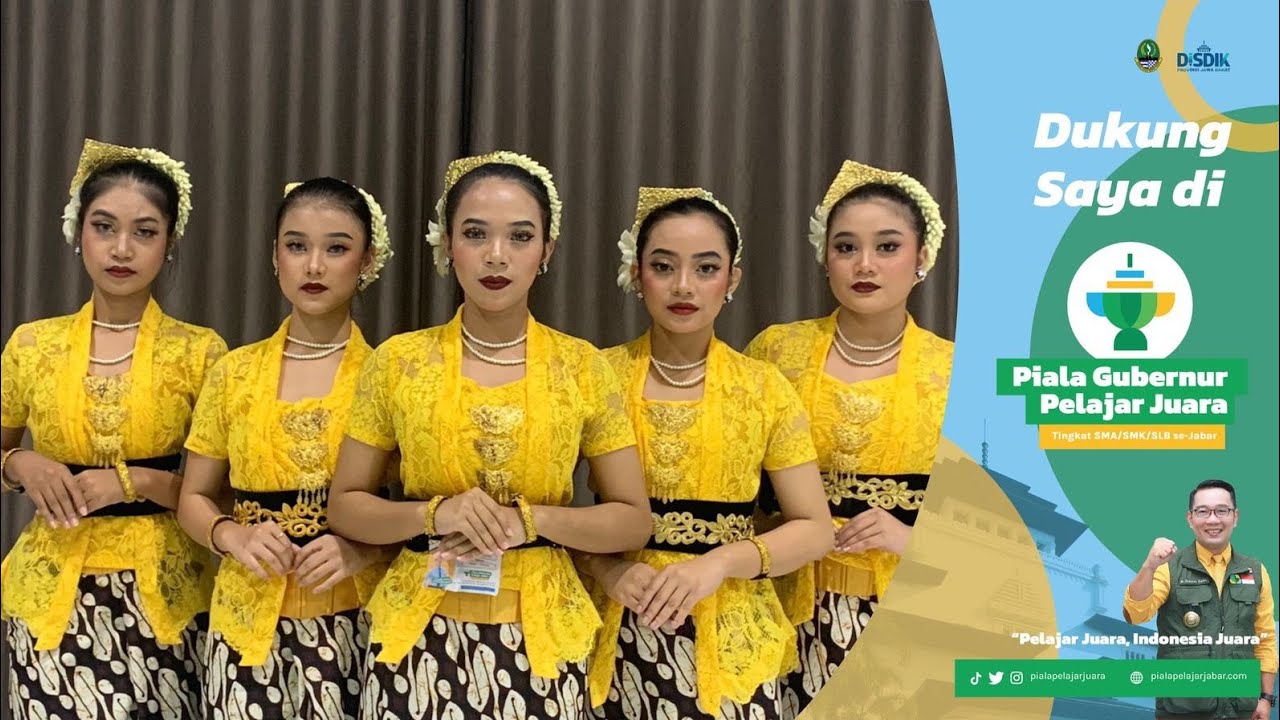 Piala Gurbernur Pelajar Juara 2022-Tari Tradisional-SMAN 1 Subang