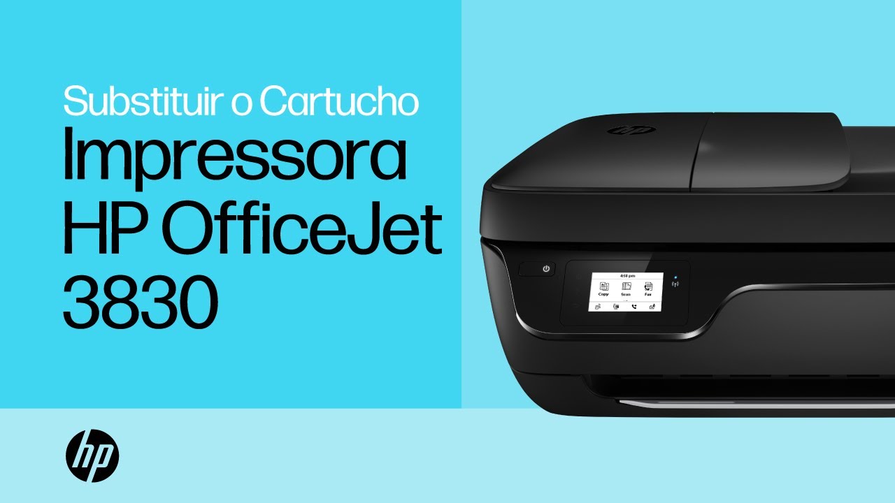 Substituir Cartuchos de Tinta | Impressora HP OfficeJet 3830 | HP Support