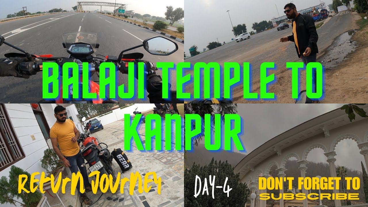 Return Journey to Kanpur from Rajasthan | Day 4| #bike #bikelife #bikelover #travel #wanderwithssy