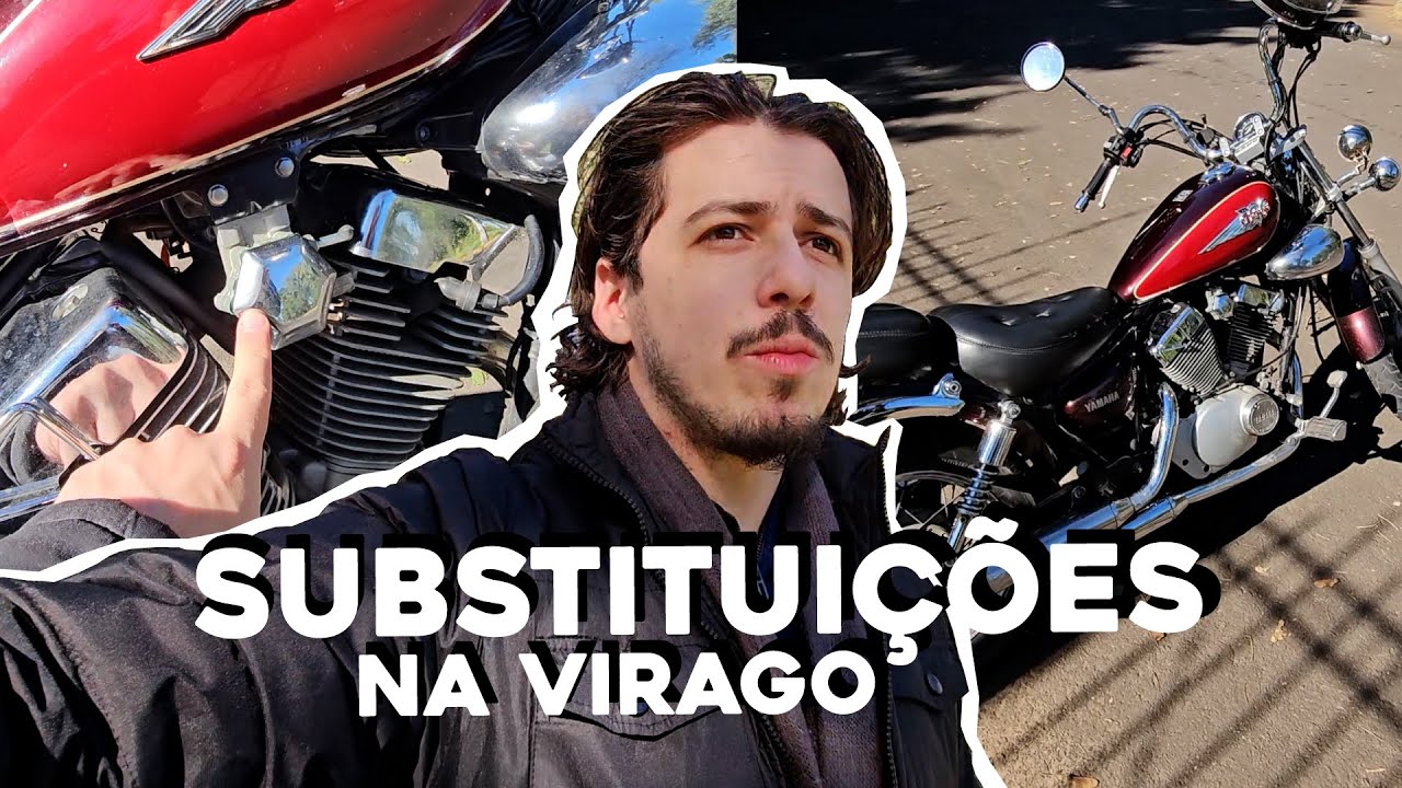 TROQUEI TUDO na alimentação da Virago!