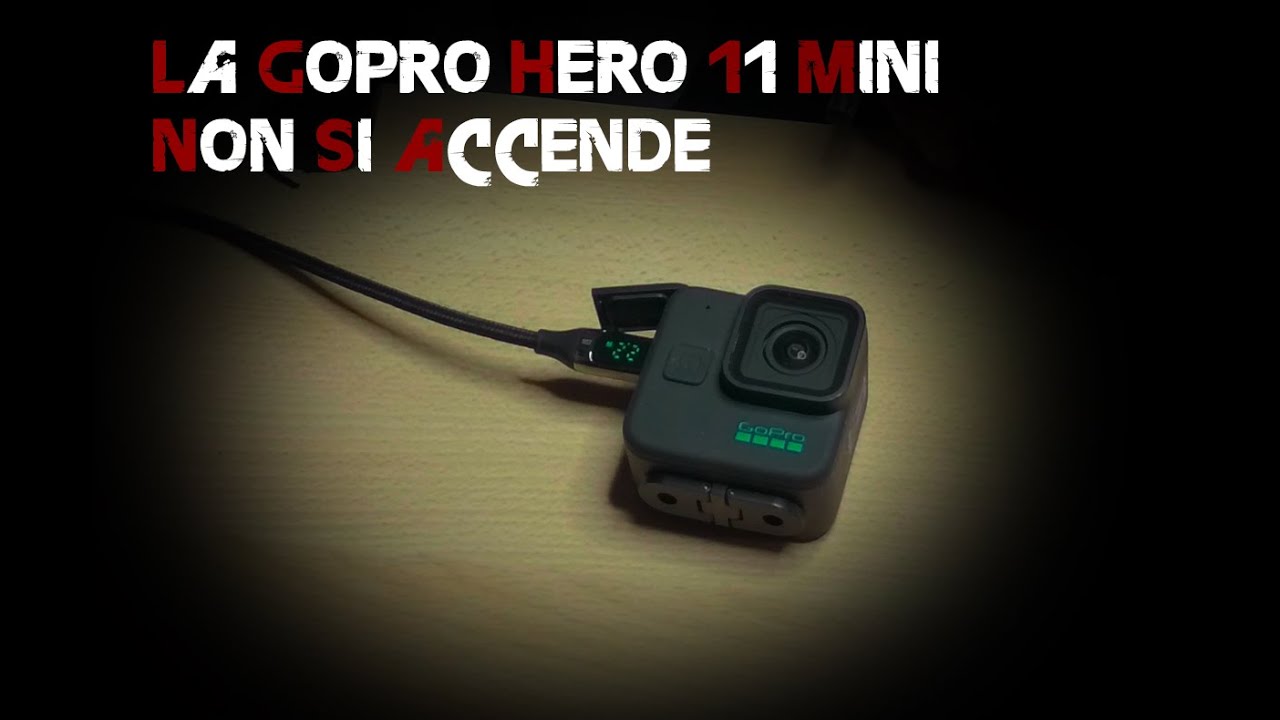 La GoPro Hero 11 Mini non si accende - una possibile soluzione