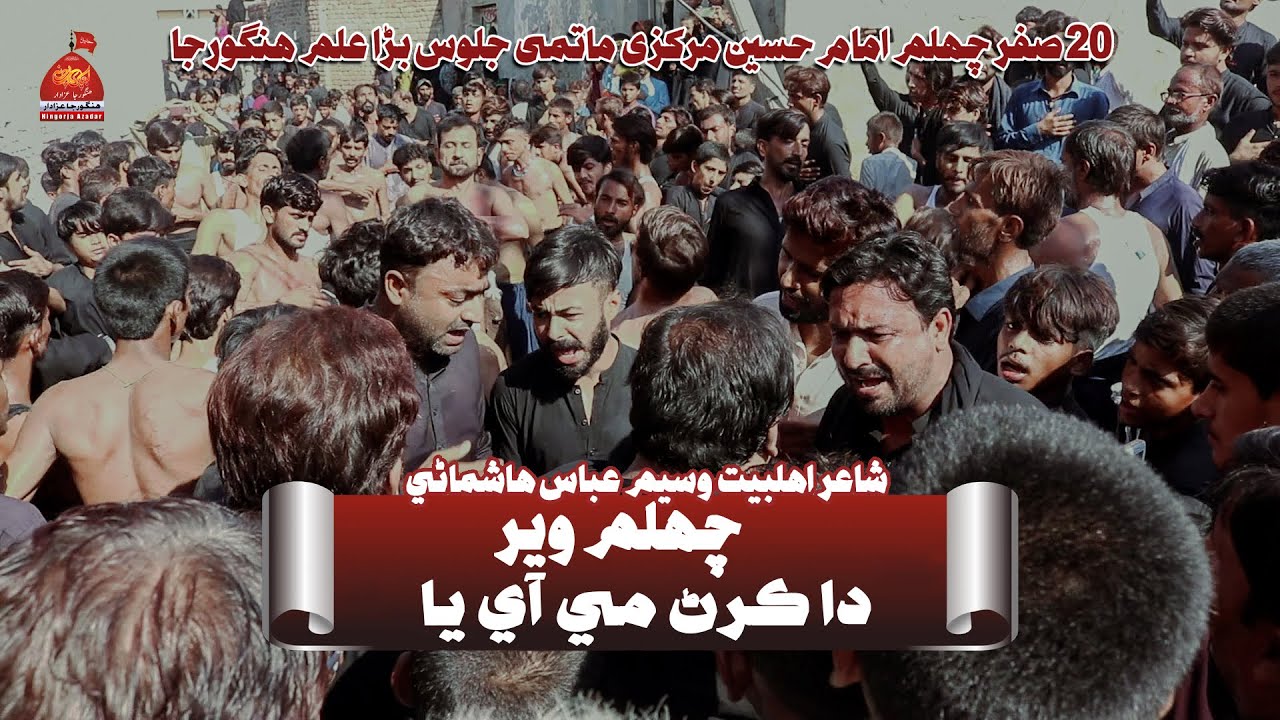 New Noha 2024 | Chehlum Veer Da | Anjuman Ali Waris Waseem Abbas Hashmani | Hingorja Azadar