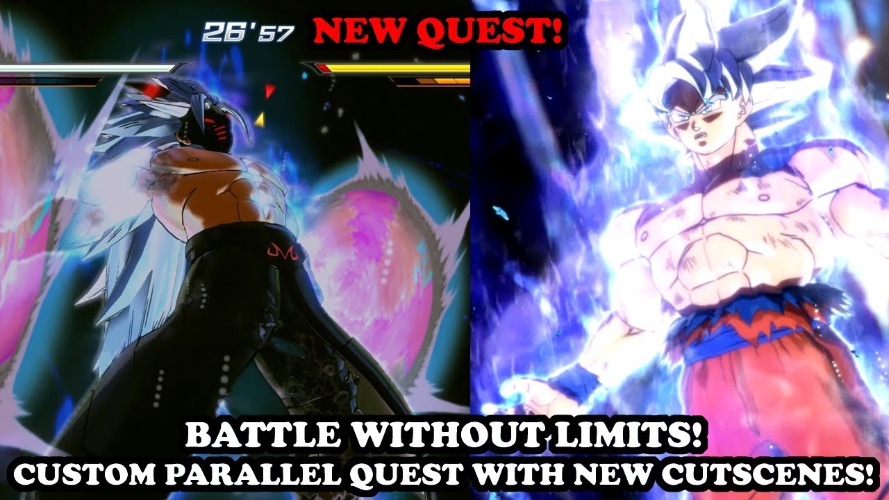 NEW CUSTOM PARALLEL QUEST WITH NEW CUTSCENES VS STRONGEST CaC Buuzer! XV2 Mods