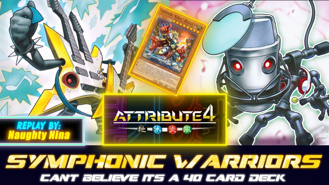 MASTER DUEL | Symphonic Warrior - Attribute 4 - I Can't Believe this is a 40 Cards Deck !