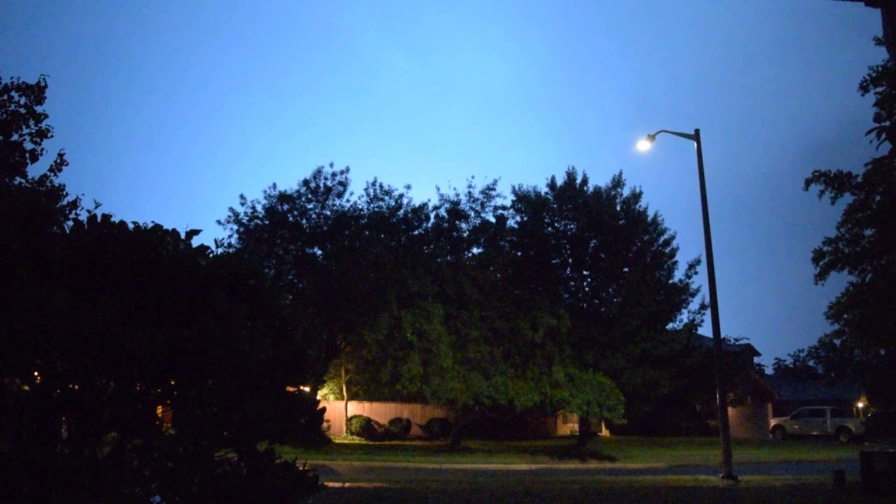 Intense Severe Thunderstorm in Leander/Cedar Park, TX - 6/4/2018
