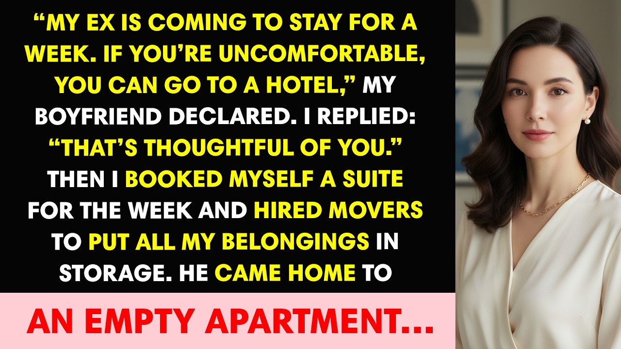 “My Ex Is Coming To Stay For A Week. If You’re Uncomfortable, You Can Go To A Hotel,” My Boyfriend..