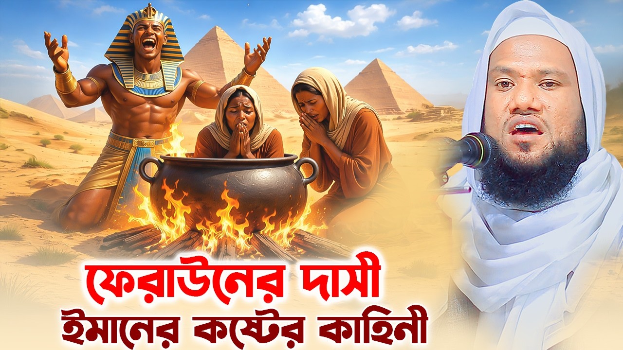 ফেরাউনের দাসীর ইমানের ঘটনা ২০২৬ I মাওলানা সিকান্দার হোসাইন আকবরী 01750542543
