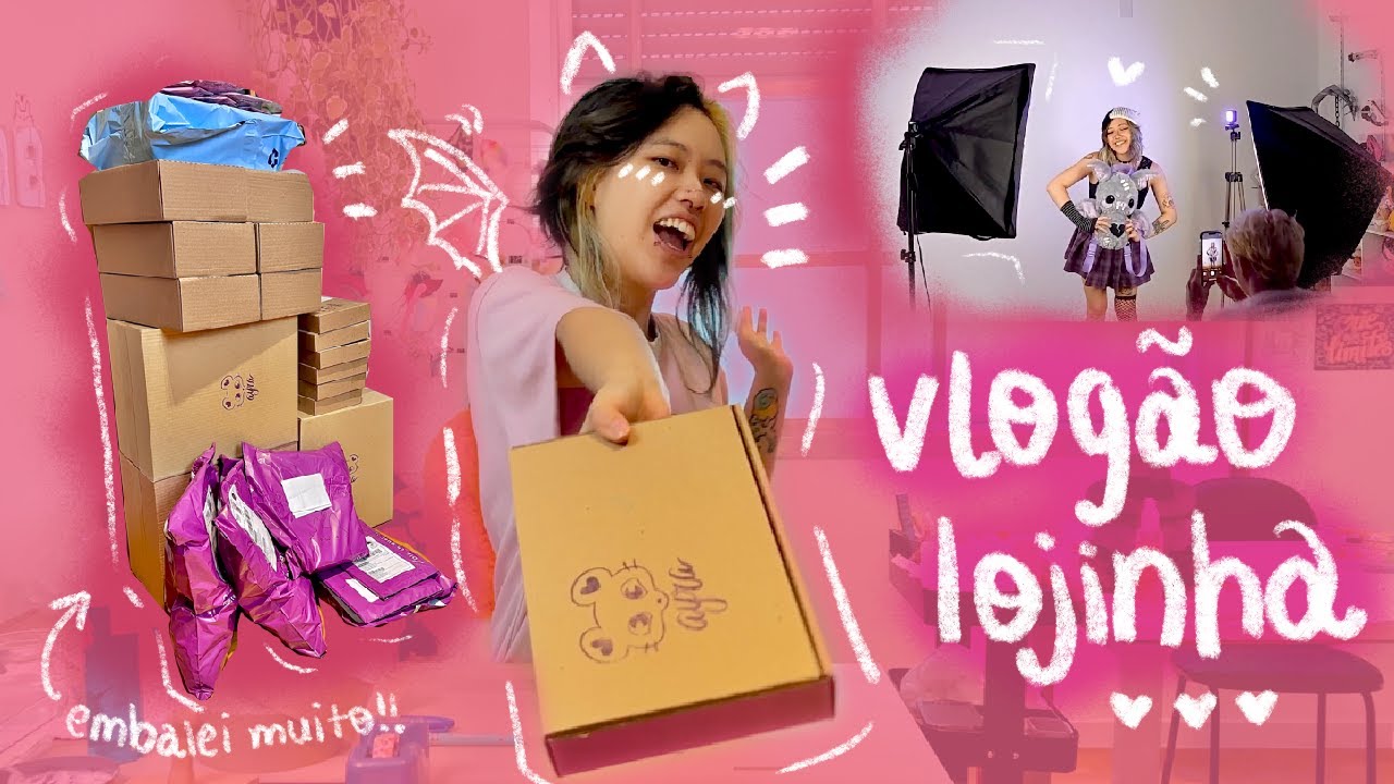 COMO FOI REABRIR MINHA LOJA ONLINE?? | vlog, estratégias, embalando pedidos e dicas de uma artista