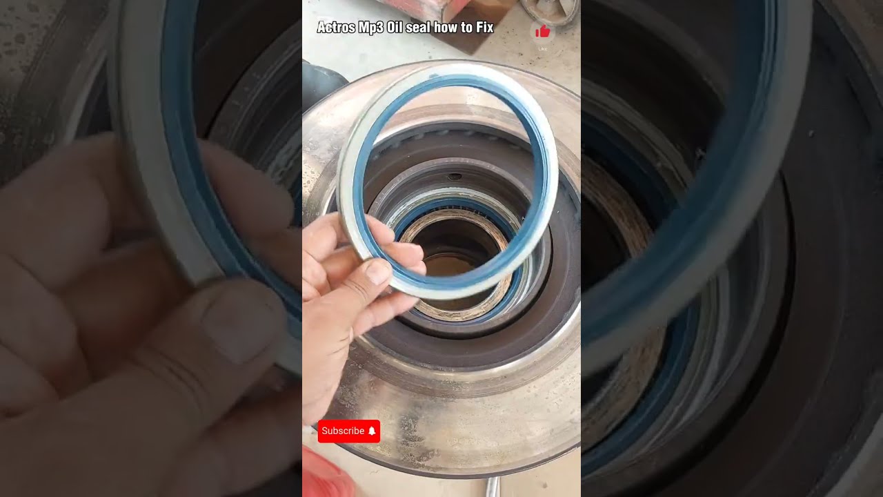 Actros Rear Axle oil Seal Leke How to Fix Mercedes Actros mp3