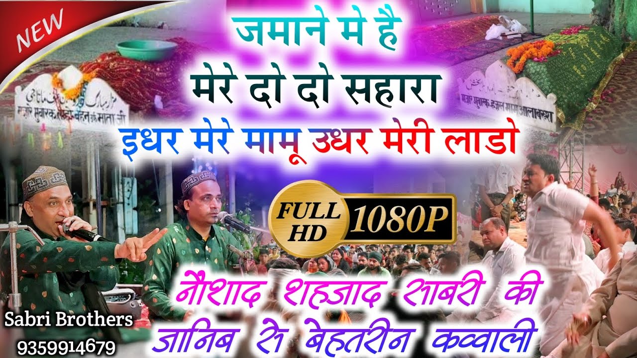ज़माने में है मेरा दो दो सहारा - Mamu Peer Qawwali - Mamu Peer Ki New Qawwali 2023
