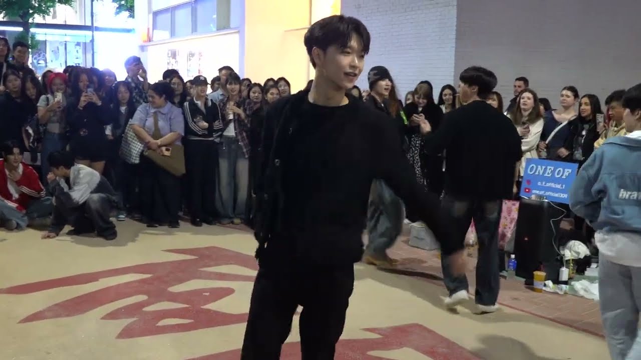 240509 kpop cover dance team ONE OF - Just do it (거침없이) (BSS(부석순) (SEVENTEEN) Hongdae busking