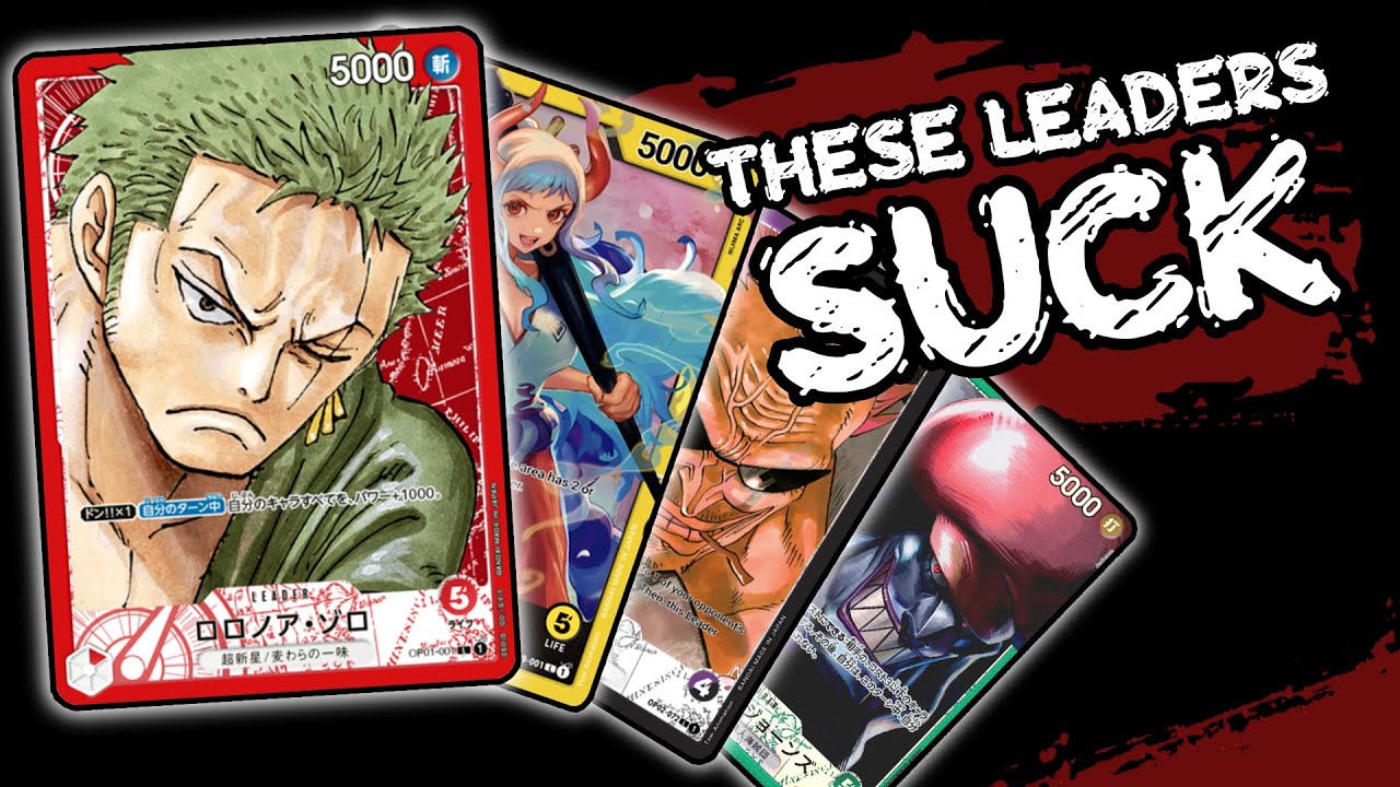 Top 10 WORST Leaders in the One Piece Card Game