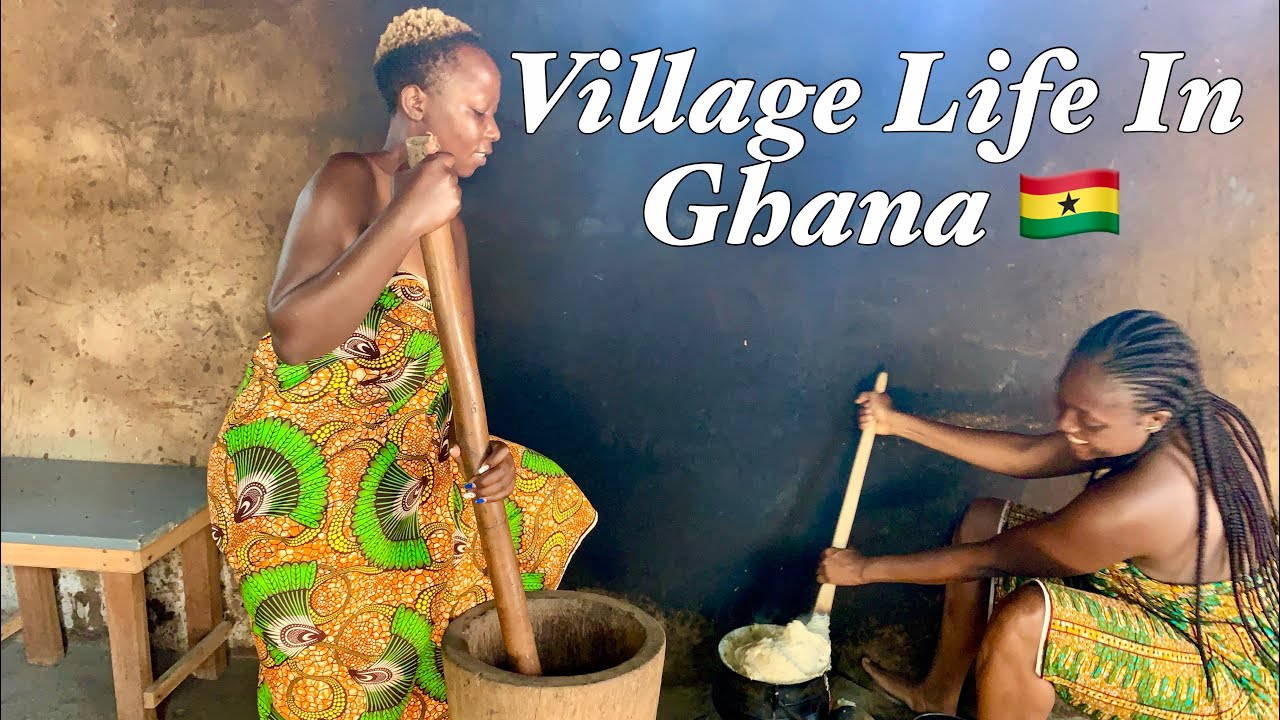 Authentic Village Ghanaian Banku and Okro Soup Recipe With Dee Mwango