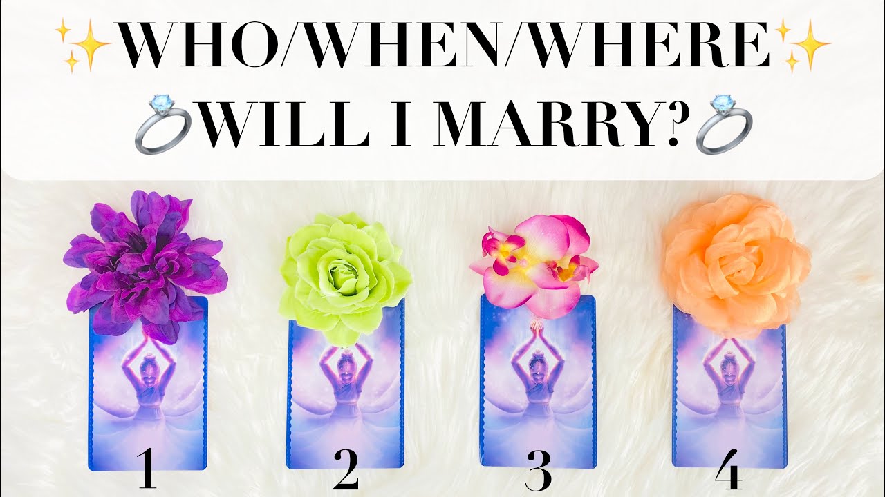 ✨🤩WHO/WHEN/WHERE WILL I MARRY?👰🎊*Pick a Card* Tarot Reading // YOUR FUTURE SPOUSE