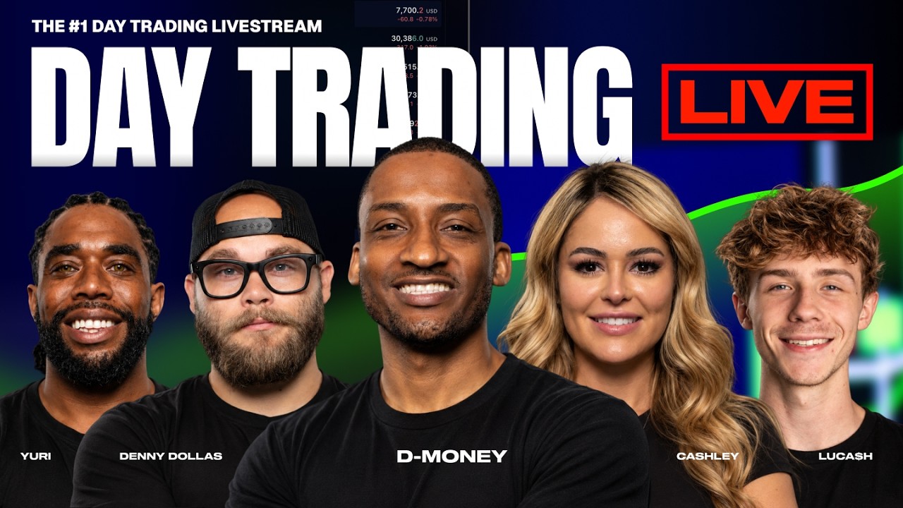 DayTrading LIVE! HEAD TO HEAD DMONEY V.S. YURI!