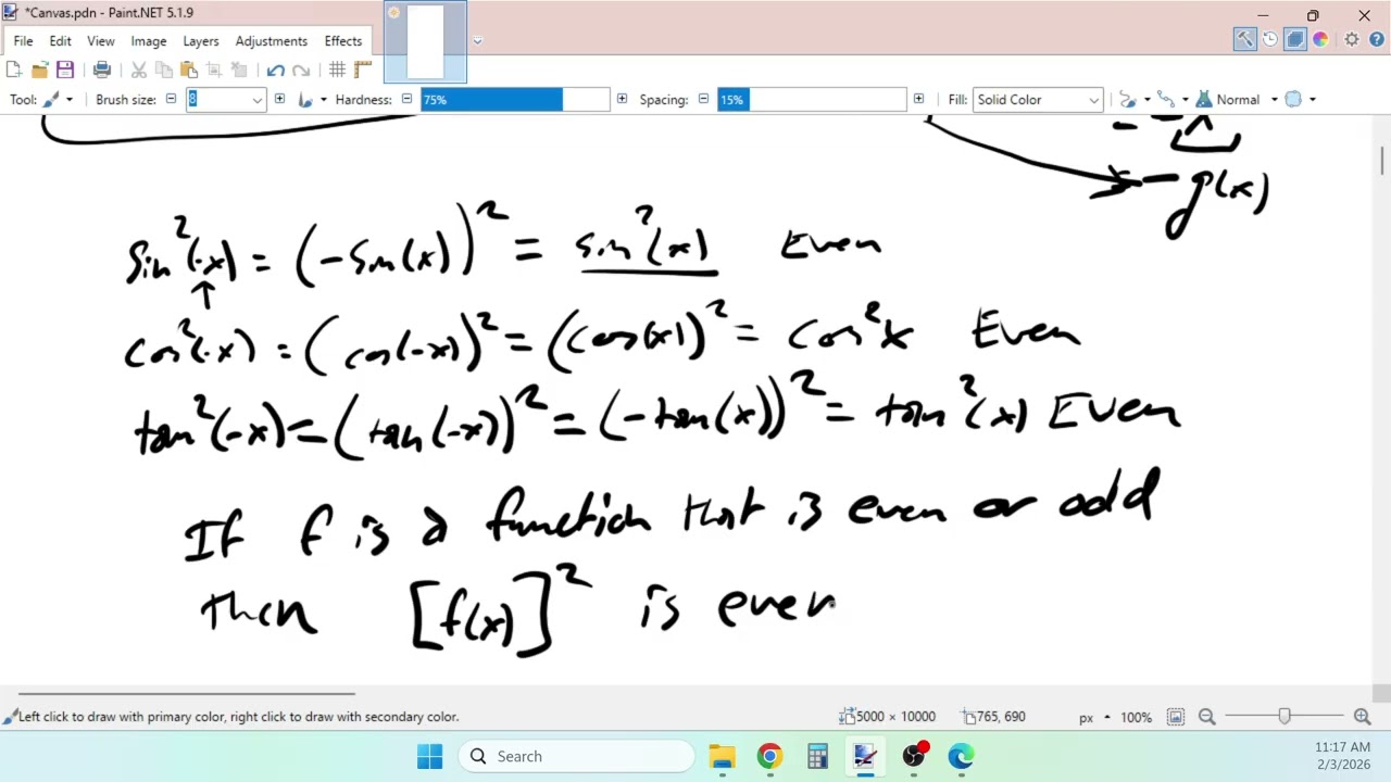 Trigonometry Problems - Even/Odd Functions and Angle Sum Identities