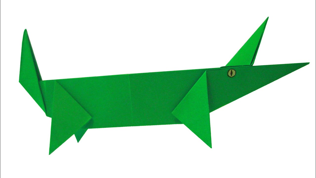 Origami de cocodrilo