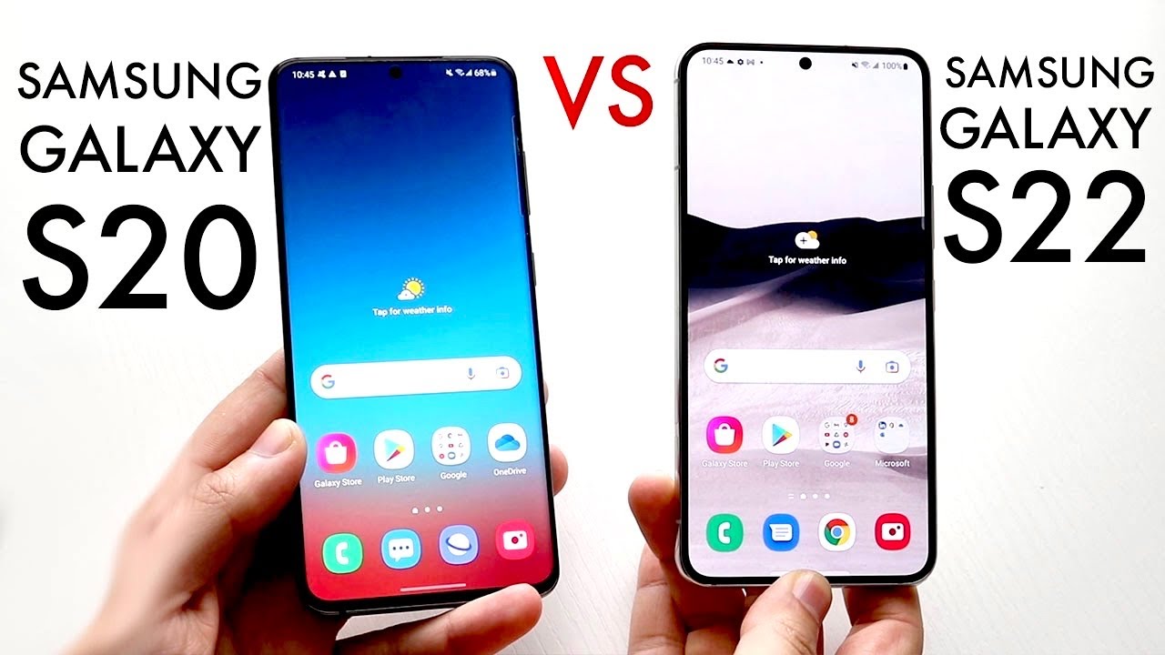 Samsung Galaxy S22 Vs Samsung Galaxy S20! (Comparison) (Review)